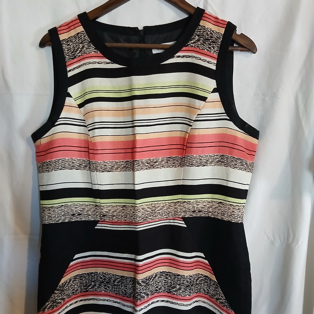 Striped Sleeveless Dress